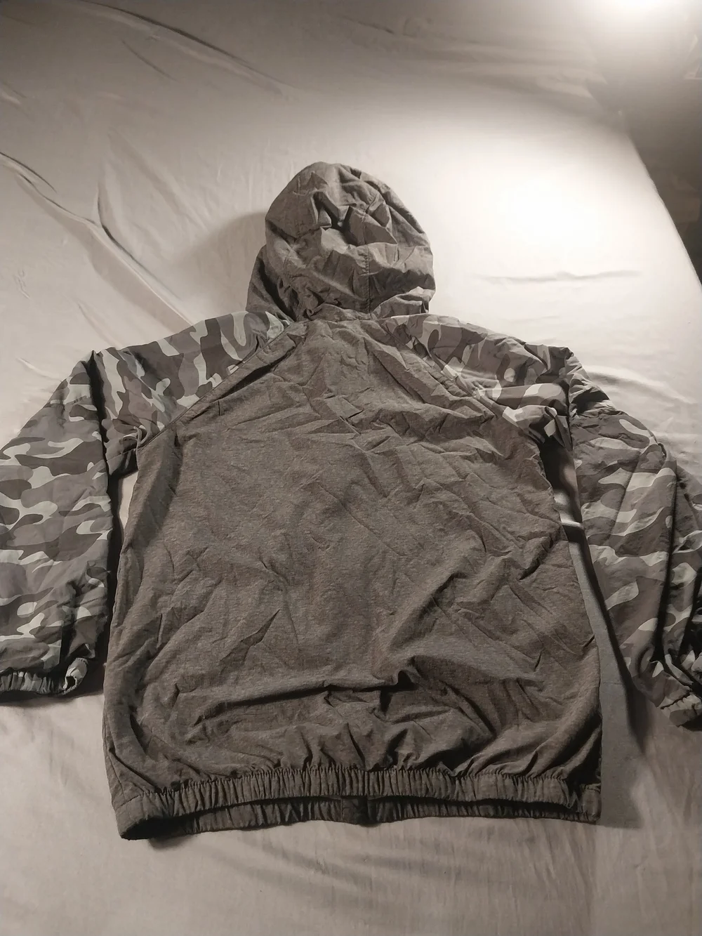 OshKosh Bgosh Boys Hooded Jacket Camo Size 12 #491